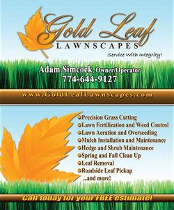 Lawn & Landscape Business Cards