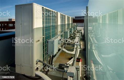 Rooftop Air Conditioning Units Stock Photo Download Image Now Air