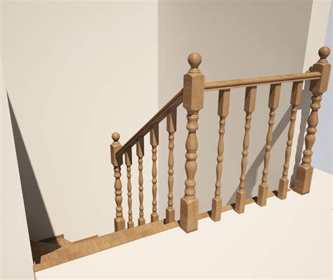 Escalier 4 Modèle 3d 8 Fbx Obj Stl Max Free3d