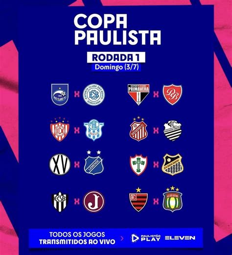 FPF divulga Tabela da Copa Paulista 2022 Clube Atlético Juventus