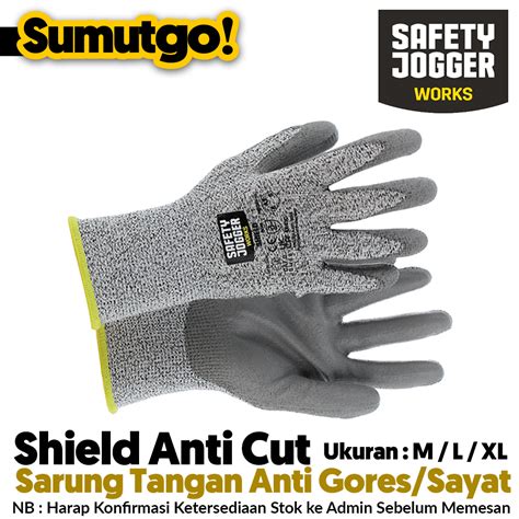 Jual Sarung Tangan Kerja Safety Anti Cut Tahan Potong Pisau Tajam Tahan