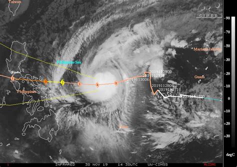 Typhoon Kammuri Tisoy Forecast To Make Landfall Over Bicol Region