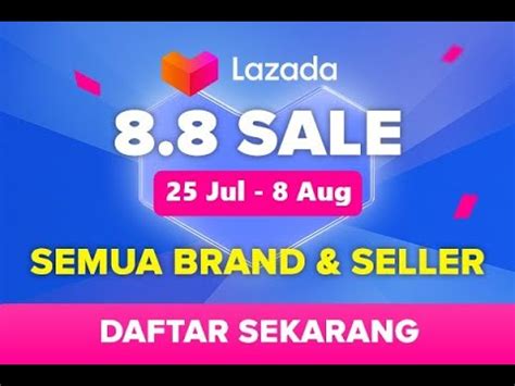 Cara Daftar Semua Campaign Bulan Agustus Sale Lazada Pesta Gajian