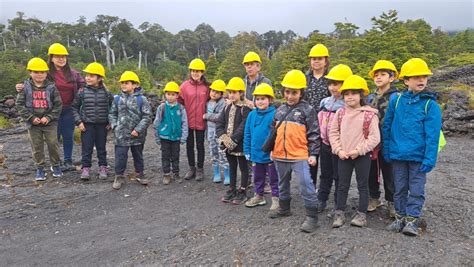 NIÑOS DEL TALLER DE VULCANOLOGÍA DE ESCUELA CANDELARIA VISITARON LAS