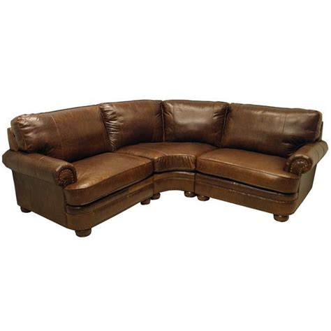 Small Leather Sectional Sofas - Foter