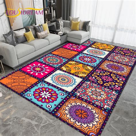 Bohemia Mandala Area Rug Large Carpets Rugs For Living Room Bedroom