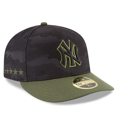 New Era New York Yankees Black 2018 Memorial Day On Field Low Profile