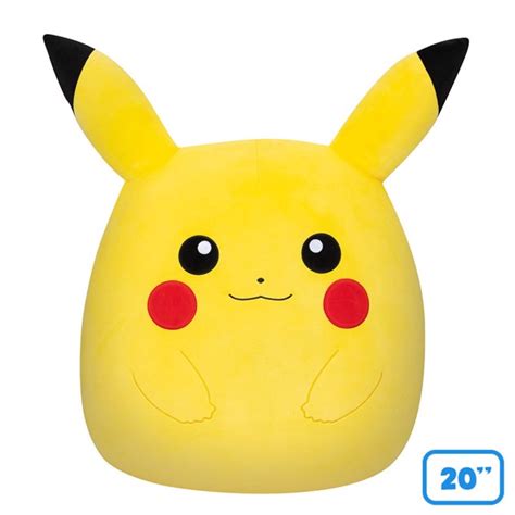 Pokemon Pikachu Squishmallow 20 Plush Toys Gadgets ZiNG Pop