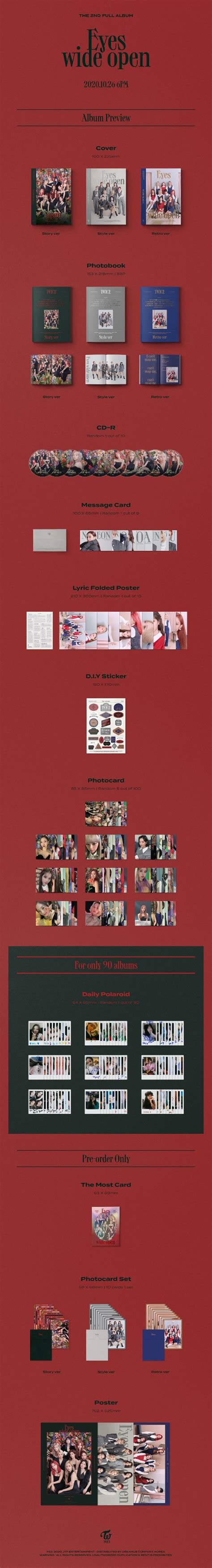 Twice Eyes Wide Open Album Details Final K Pop Music News And