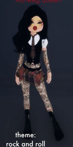 Roblox Dress To Impress In Rock And Roll Dresses Rock N Roll