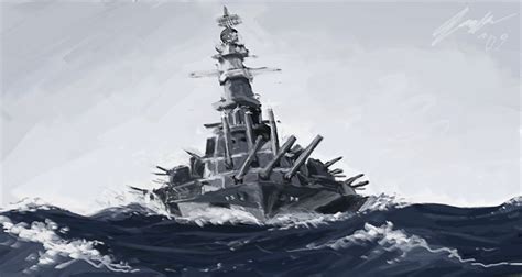 USS North Carolina by Helgezone on DeviantArt