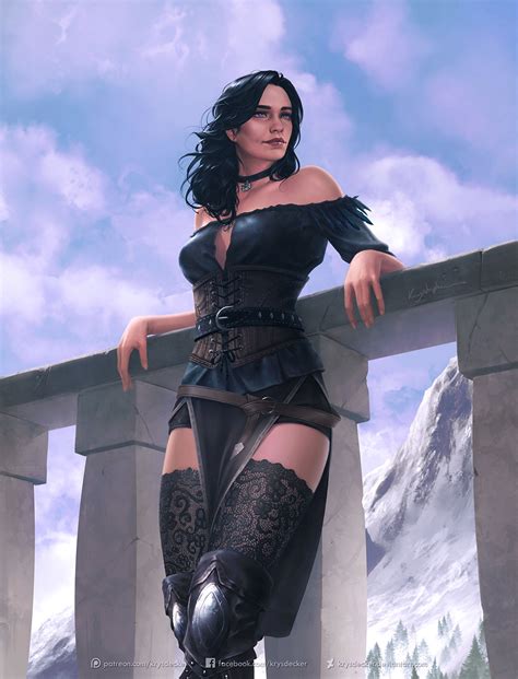 Yennefer by Krystopher Decker : r/ImaginaryWitcher