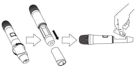 EV R300 UHF Wireless Microphone Handheld Transmitter User Guide