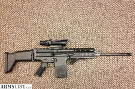 Armslist For Sale Fn Herstal Scar 17s Heavy Barrel With Trijicon Acog Nib