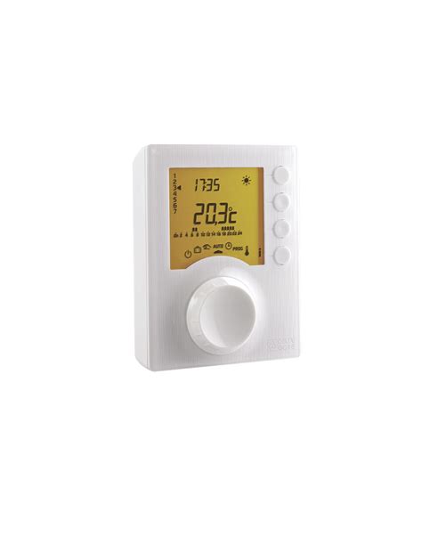 Delta Dore Thermostat Programmable Avec 2 Niveaux De Consigne Tybox 1117