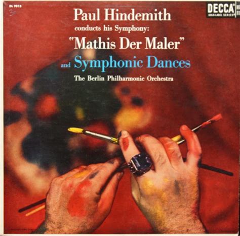 Paul Hindemith The Berlin Philharmonic Orchestra Symphony Mathis