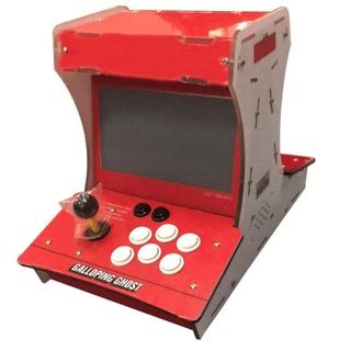 Mini Arcade Retr Duplo Galloping Ghost Bartop Jogos