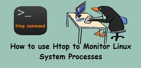 How To Use Htop Command To Monitor Linux System Processes