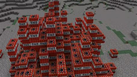 Exploding Tnt In Minecraft Youtube