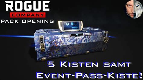 Rogue Company 5 Kisten Samt Event Pass Kiste Rogue Company Pack