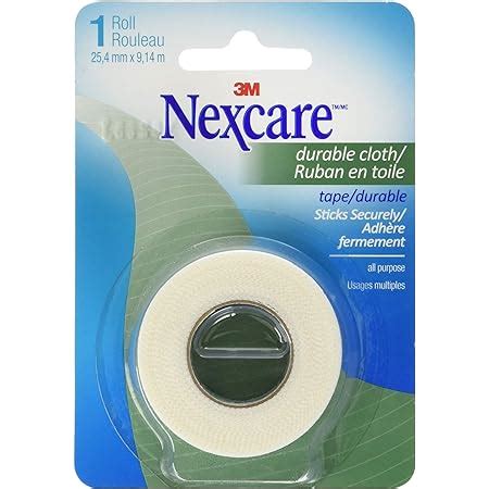 Amazon Nexcare Durapore Durable Cloth Tape Inch X Yards