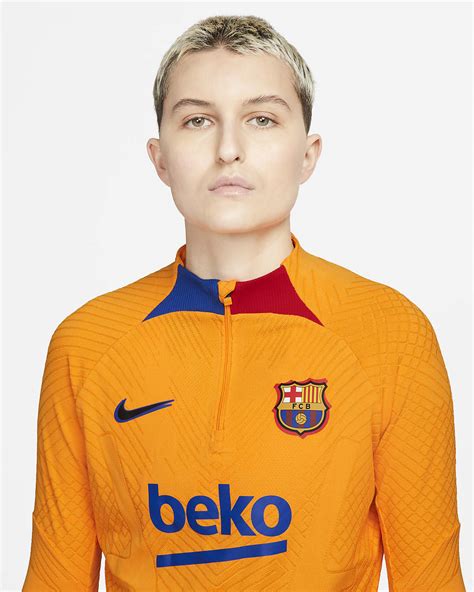 F C Barcelona Strike Elite Women S Nike Dri Fit Adv Football Drill Top