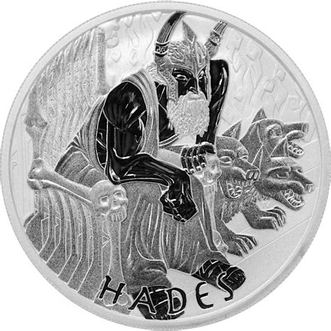 Oz Hades Gods Of Olympus Silver Coin Au Bullion Canada