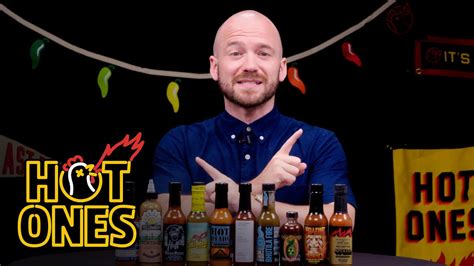 Sean Evans Reveals The Season 16 Hot Sauce Lineup Hot Ones Youtube