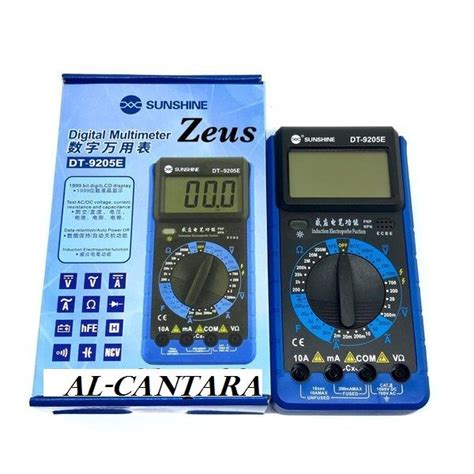 Multitester Digital Multimeter Digital Avometer Digital Sunshine DT