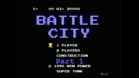 Battle City Super Tank Nes Playthrough Part Hd Youtube