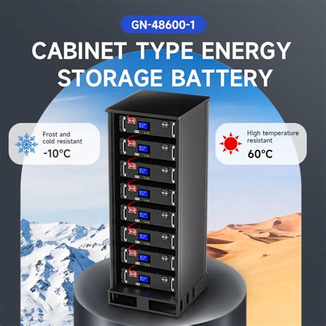 Rack Mounted Energy Storage Battery GN 48600 L Lifepo4 Battery For