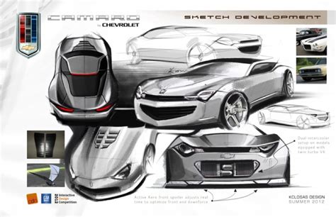 6th Gen Camaro Sketches Gm Authority