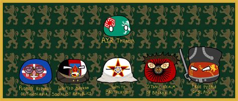 RF Bulgarian Balkan unifiers in Countryballs : r/RedFloodMod