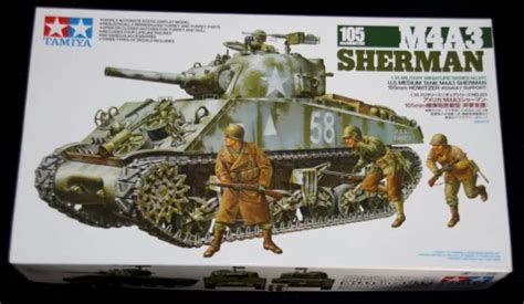 Tamiya Us Medium Tank M A Sherman Mm Gun Late Prod Model