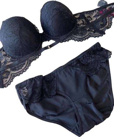 Lingerie Voorgevormde Super Mooi Delig Kanten Lingerie Set Chique