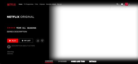 Netflix Netflixtemplate Template Templates Netflixtempl Moduras