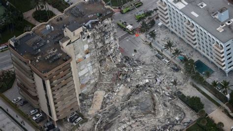 Derrumbe de un edificio en Miami las imágenes de la tragedia tras el