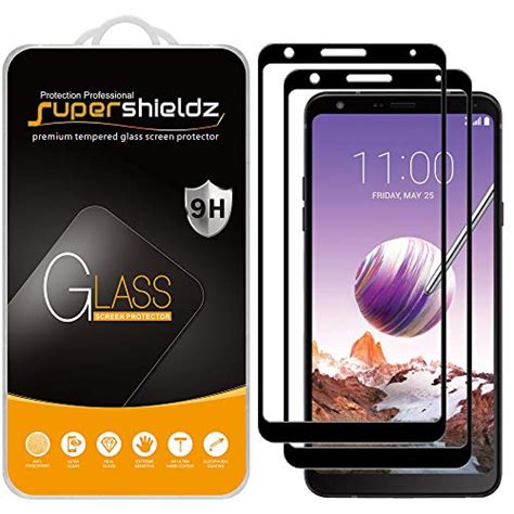 2 Pack Supershieldz Designed For LG Stylo 4 Tempered Glass Screen