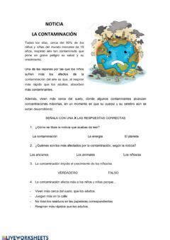 Pdf Online Worksheet La Noticia Artofit