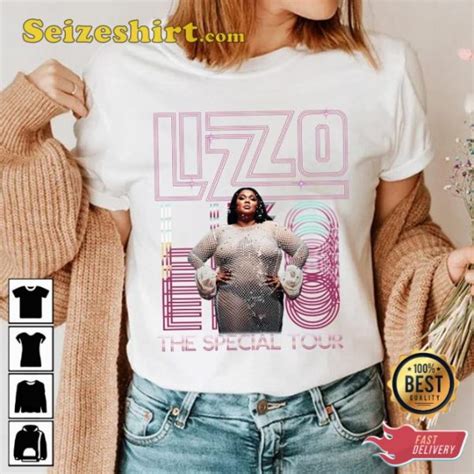 Lizzo Special World Tour 2023 Concert Us 2023 Music Grammy T Shirt