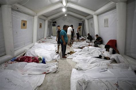 Gaza takes stock after deadly hospital strike | The Manila Times