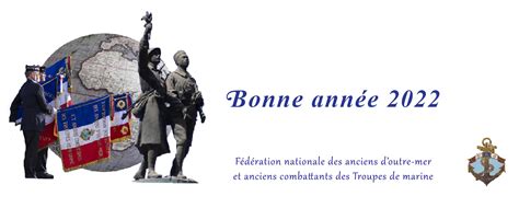 Bonne année 2022 Fédération Nationale des anciens d outre mer et