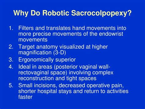 Ppt Robotic Sacrocolpopexy Powerpoint Presentation Id 13356 Hot Sex