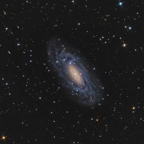 Galaxies NGC 2X 4X Through Light And Time