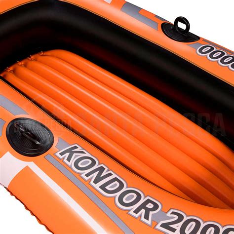 Bote Inflável Mini Barco Hydro Force Kondor Remo Inflador Bestway