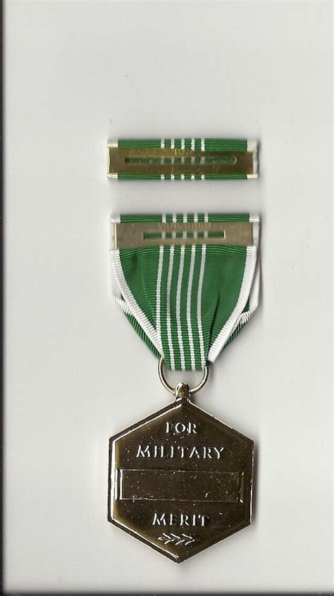 Army Commendation Anodized Award Medal With Ribbon Bar Arcom Ebay