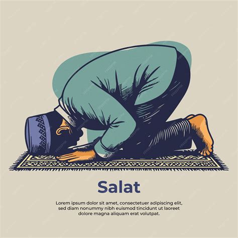 Premium Vector | Hand drawn salat illustration