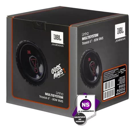 Par De Alto Falantes Jbl Multisystem 6trms80 6 Pol 80w Rms