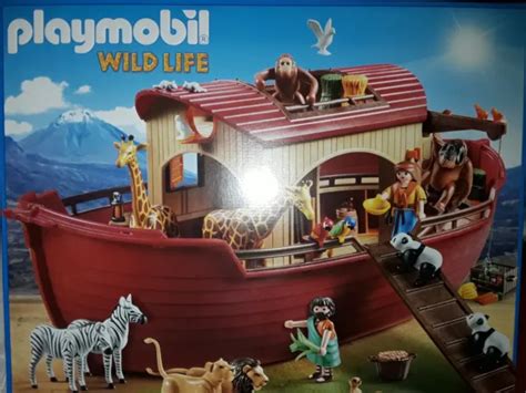 PLAYMOBIL WILD LIFE 9373 L arche De Noé EUR 50 00 PicClick FR