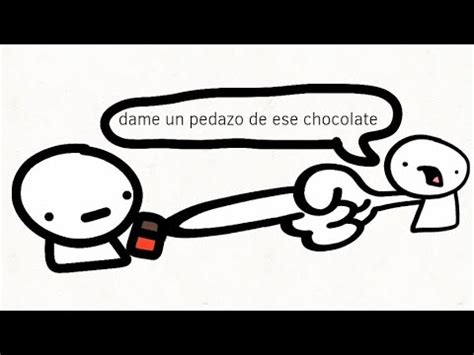 Dame Un Pedazo De Ese Chocolate Animado Youtube